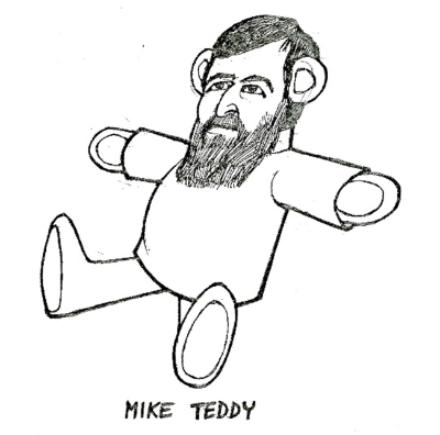 Mike Teddy image, drawn by Jan Pinkava